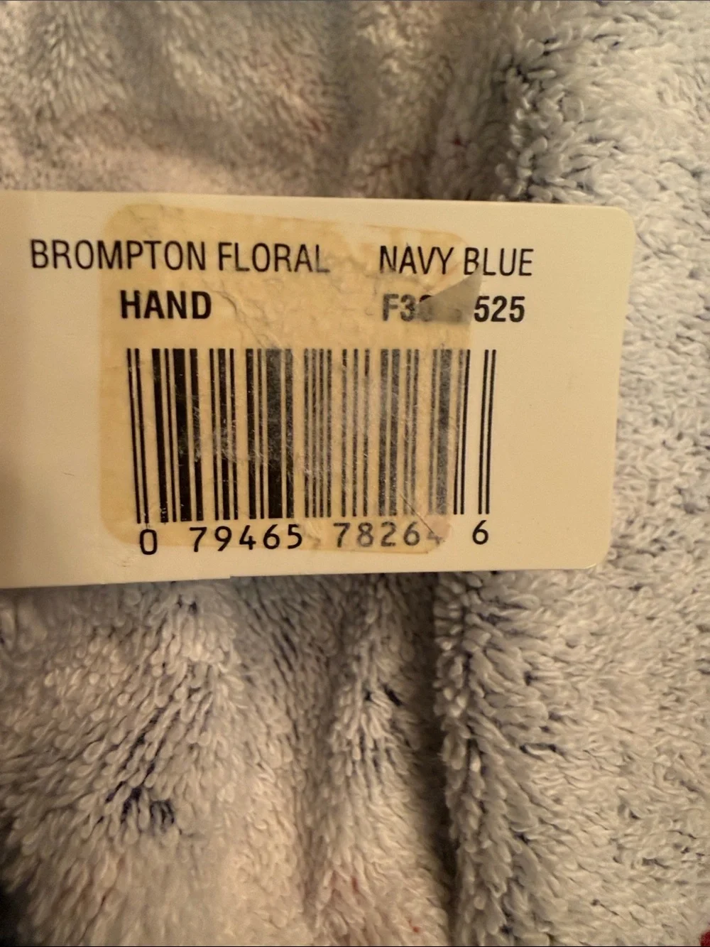 Rare unused Vintage Ralph Lauren Brompton Floral Hand Towels Set made in Brazil